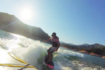 sunset tour, shasta lake wakesports